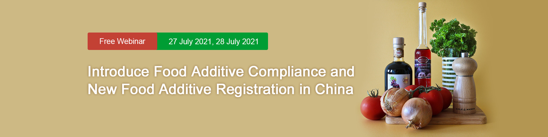 China,Food,Webinar,Free,Additive,Compliance,Registration