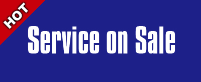 service on sale