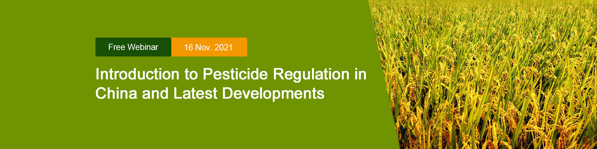 Agrochemical,Webinar,China,Pesticide,Regulation